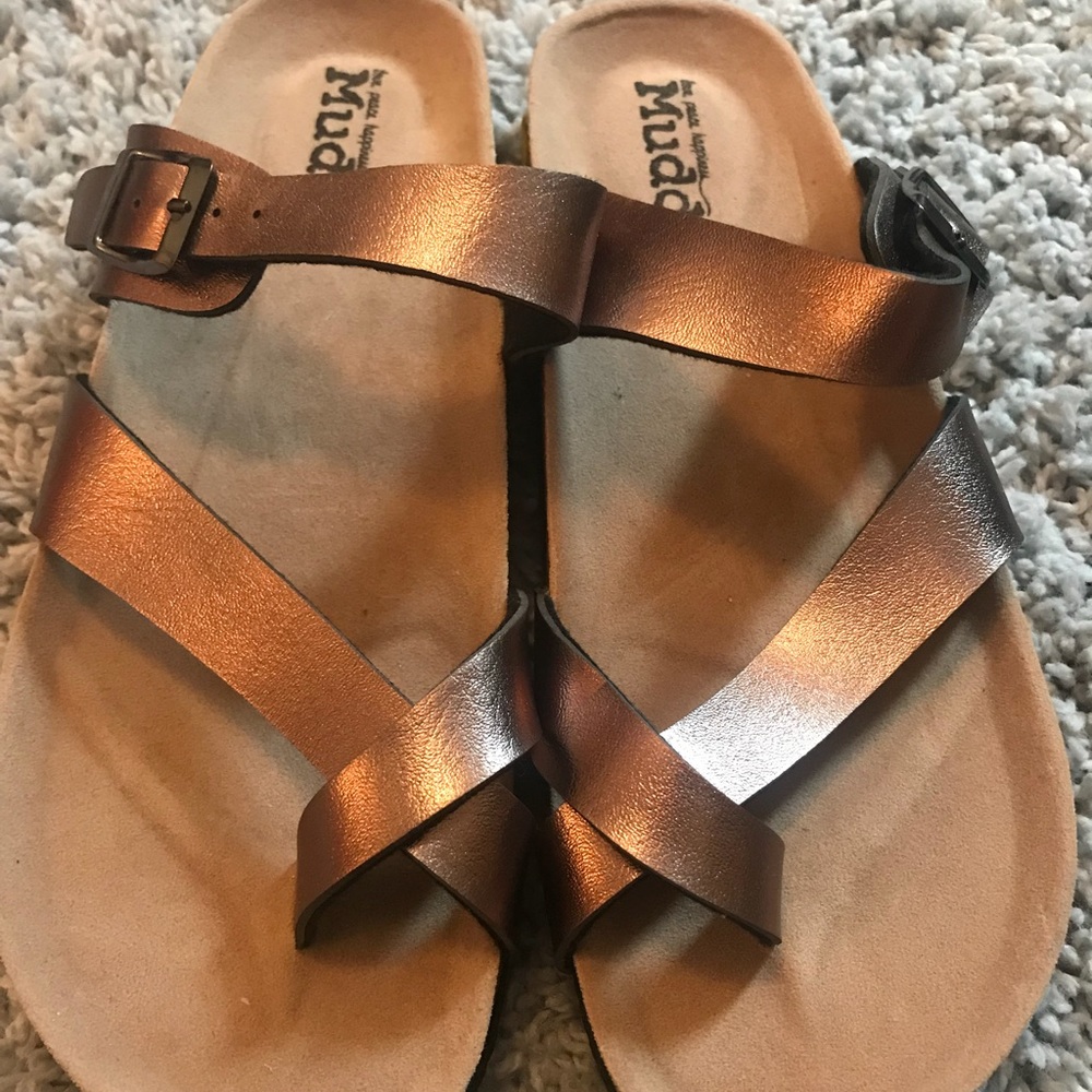 Gold Mudd Birkenstocks